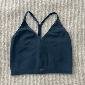 SET ACTIVE RIBBED SPORTS BRA